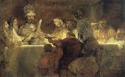 REMBRANDT Harmenszoon van Rijn, The Conspiracy of the Batavians under Claudius Civilis